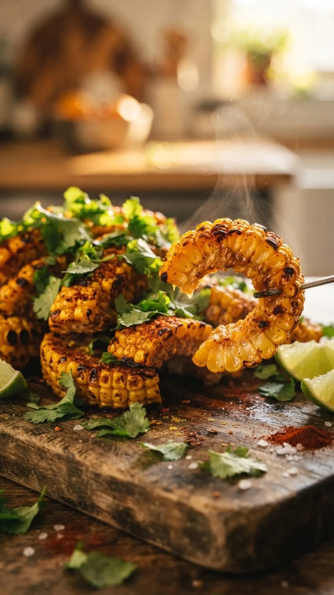 Crispy Baked Corn Ribs with Smoky Paprika Aioli Preparation