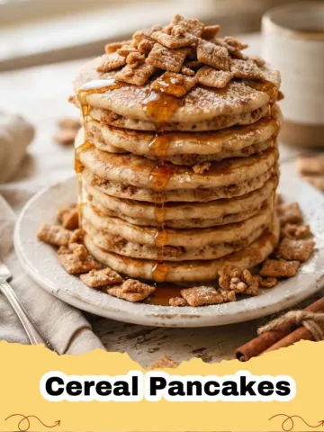 Fluffy Cereal Pancakes: The Ultimate Breakfast Mashup You Didn't Know You Needed!