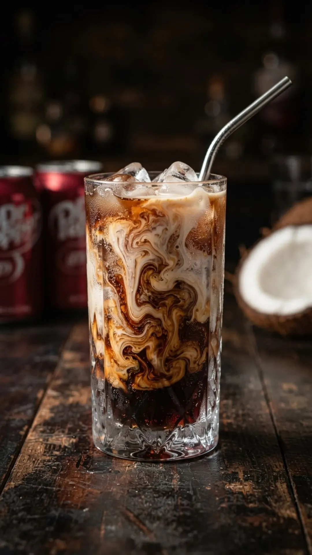 Dirty Dr Pepper Preparation