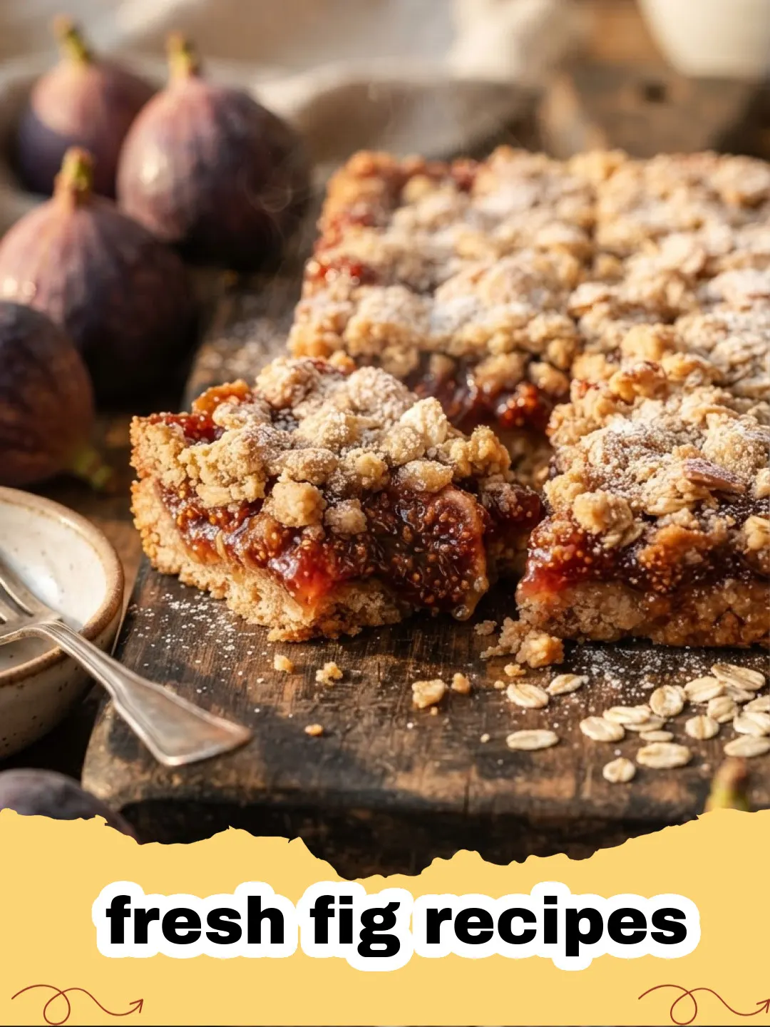 fresh fig recipes - A beautifully sliced fresh fig tart with a honey-almond crust, garnished with fresh mint.