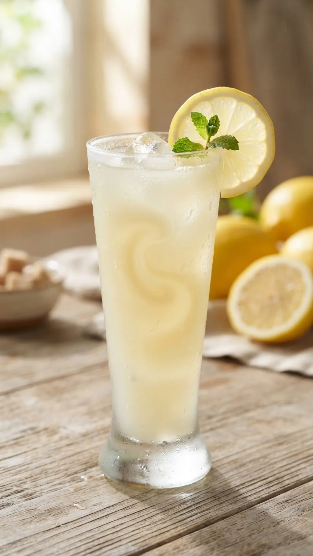 Dreamy Creamy Lemonade Preparation
