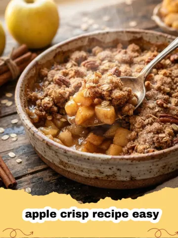 My Go-To Easy Apple Crisp Recipe for Ultimate Comfort