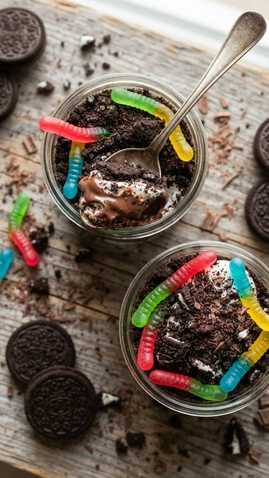 Easy No-Bake Dirt Cake Dessert Cups Preparation