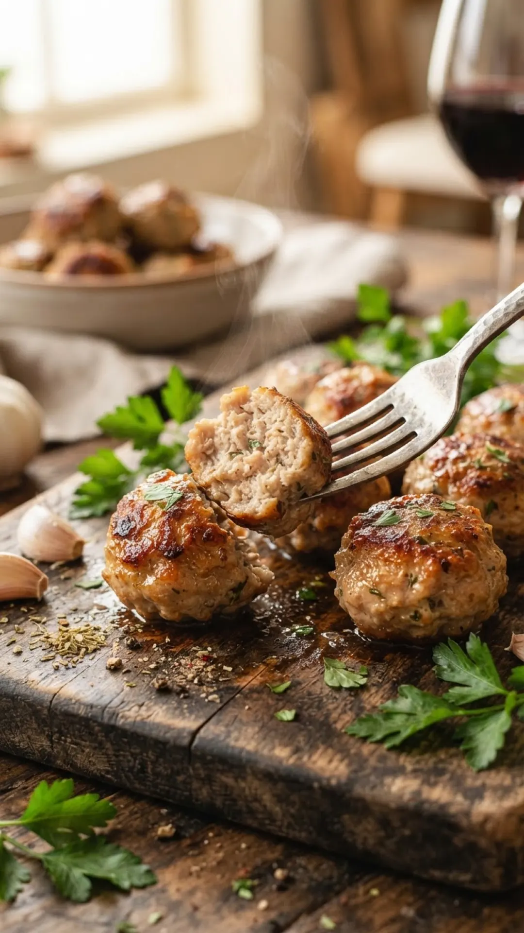 Flavor-Packed Healthy Turkey Meatballs Preparation
