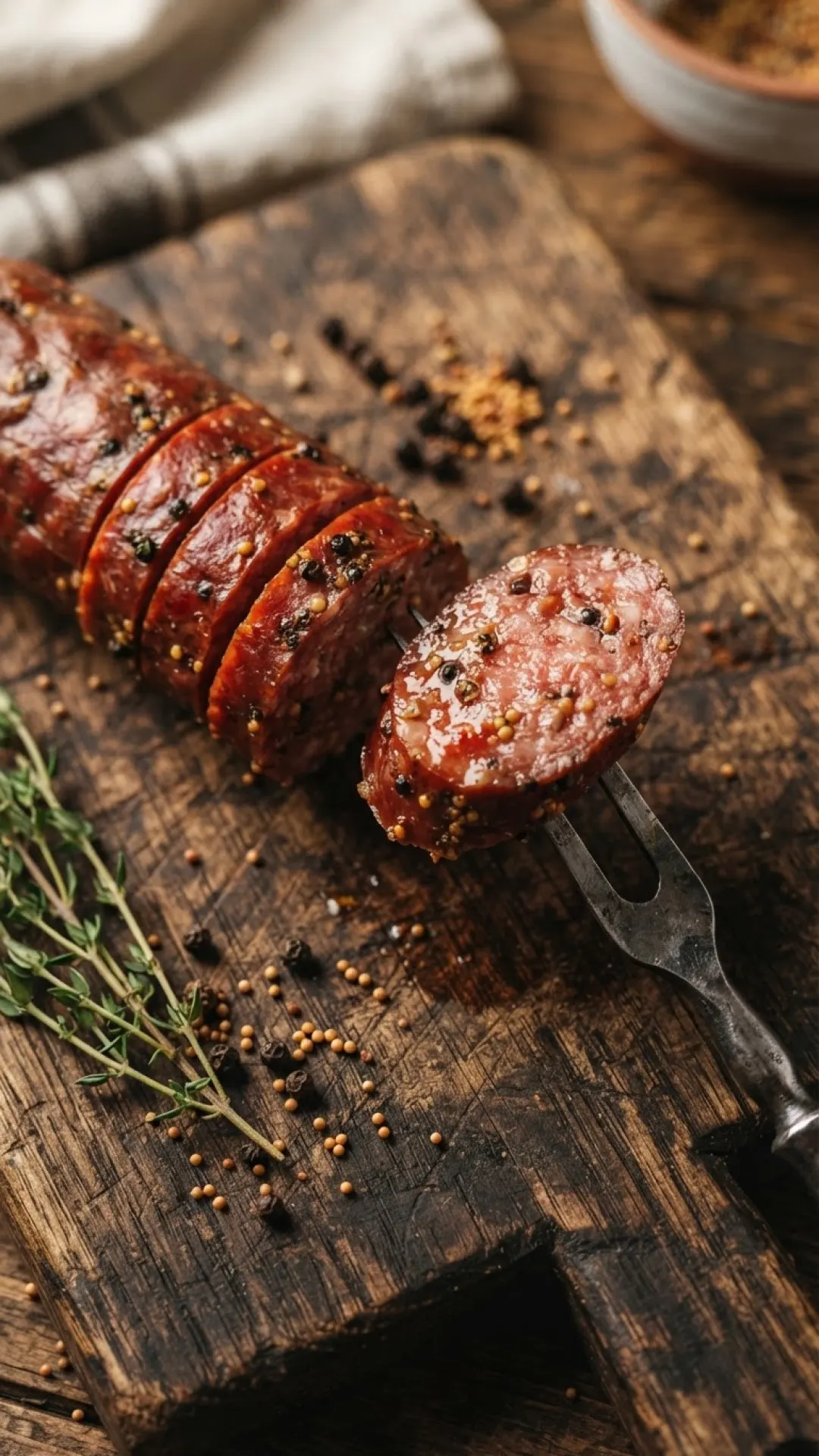 Hearty Summer Sausage & Potato Skillet Preparation