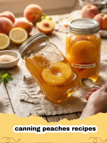 Golden Summer in a Jar: The Ultimate Guide to Canning Peaches Recipes