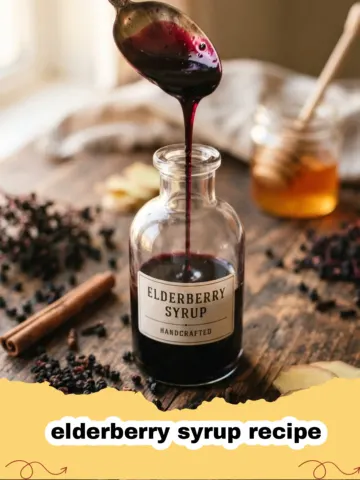 The Best Homemade Elderberry Syrup Recipe for Winter Wellness