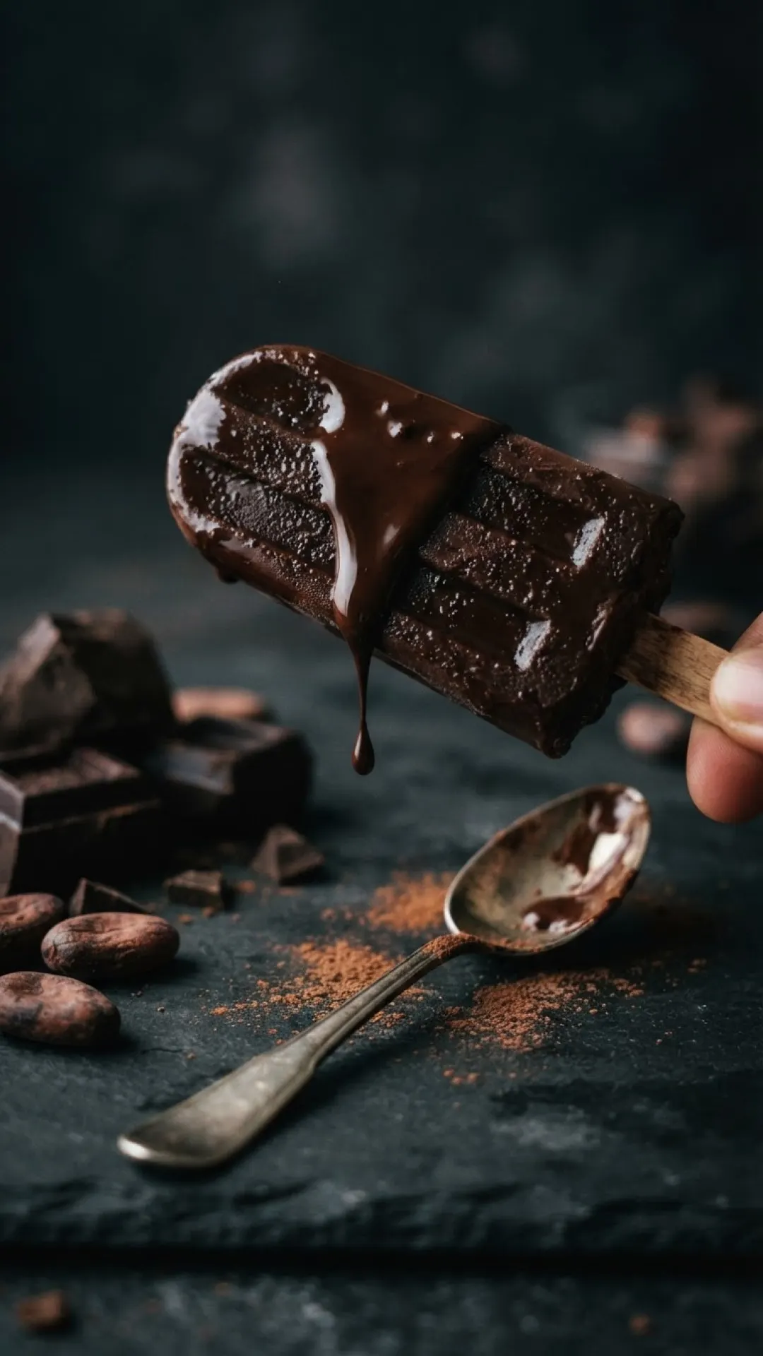 Homemade Fudgesicle Recipe Preparation