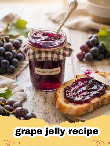 Nostalgic Homemade Grape Jelly: A Sweet Taste of Childhood Memories