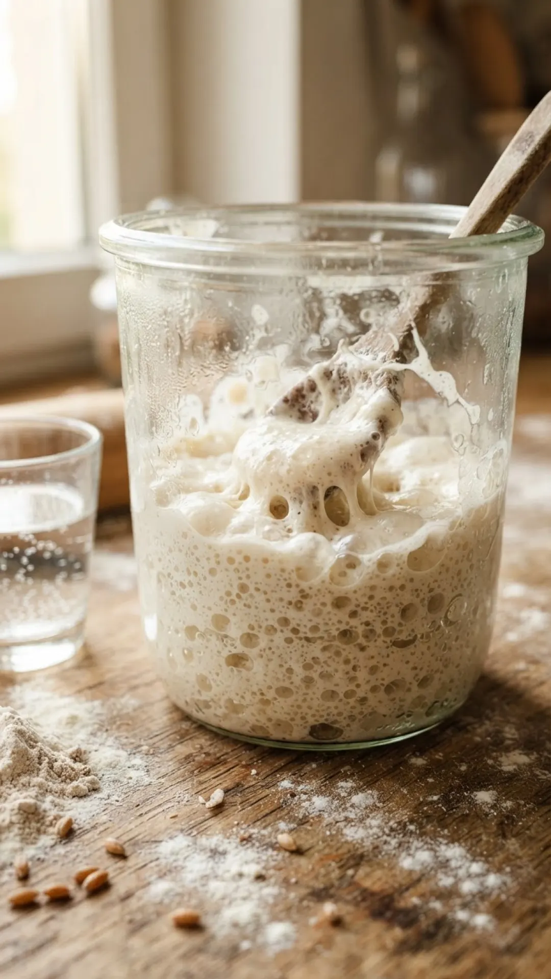 Homemade Sourdough Starter: A 7-Day Cultivation Guide Preparation