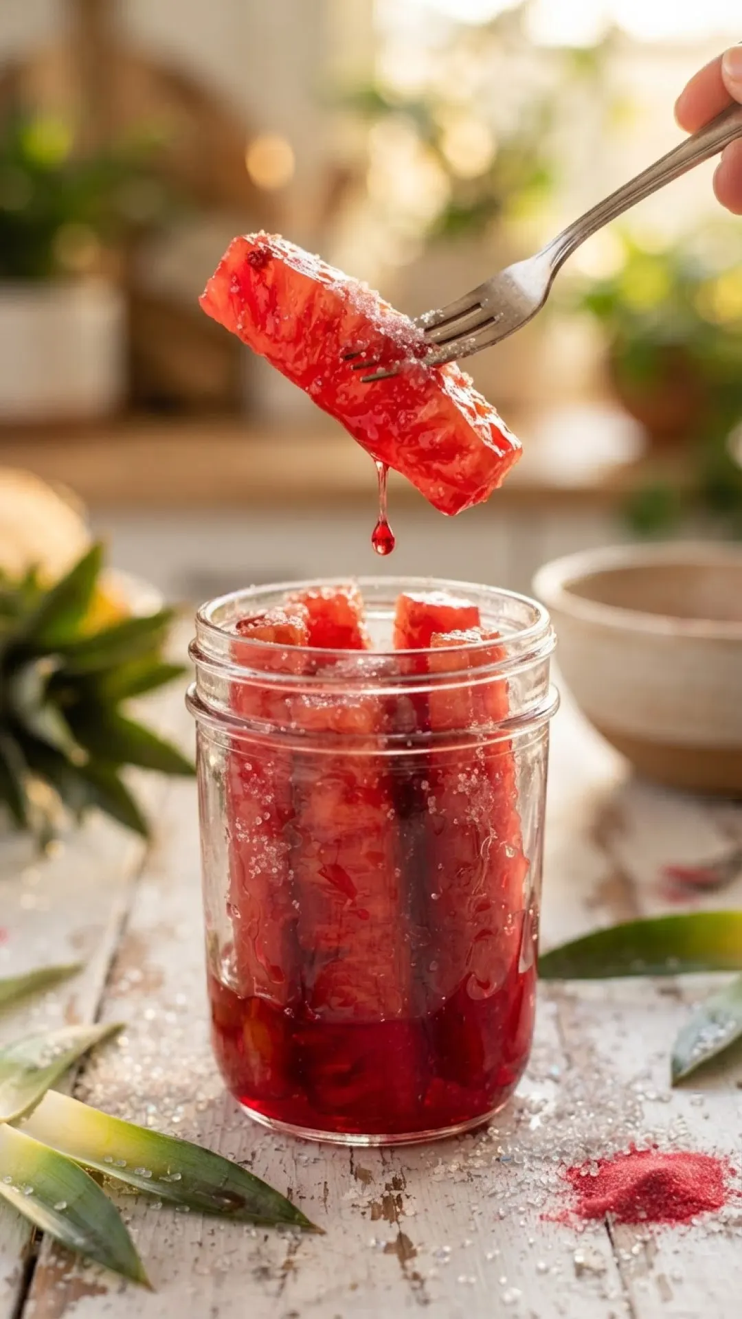 Koolaid Pineapple Spears Preparation