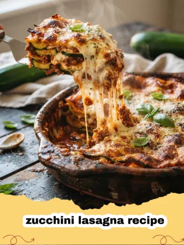 The Ultimate Low-Carb Zucchini Lasagna: A Delicious & Healthy Alternative