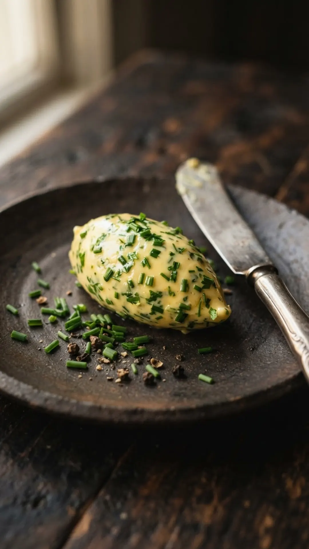 Luxurious Garlic Herb Vodka Butter Preparation