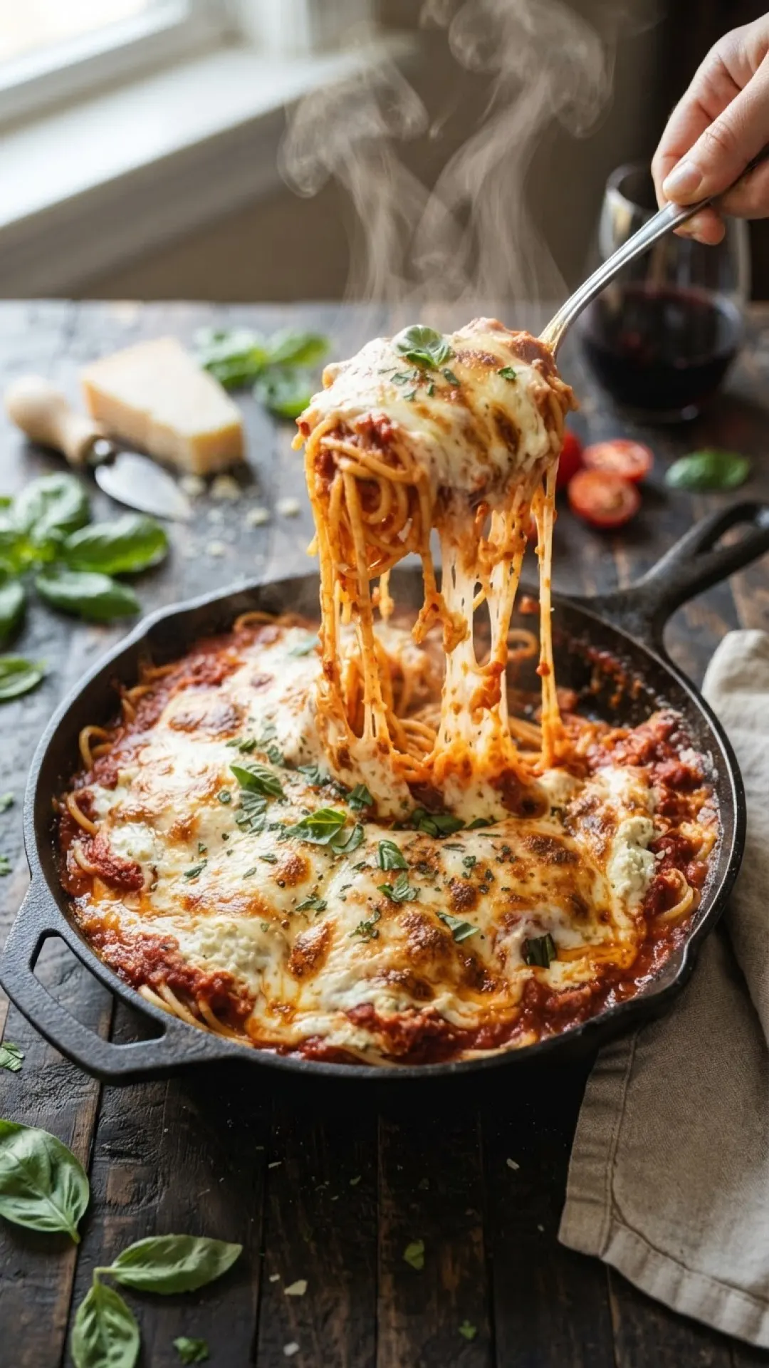 Million Dollar Spaghetti Recipe Preparation
