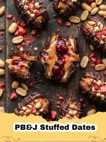 The Sweetest Surprise: Delicious PB&J Stuffed Dates