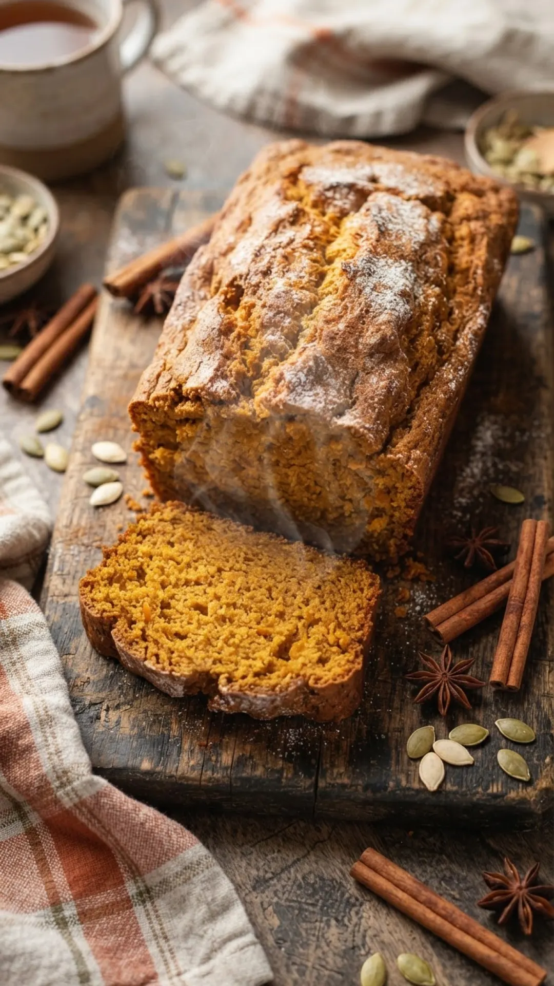 Perfectly Spiced Classic Pumpkin Bread Recipe Preparation