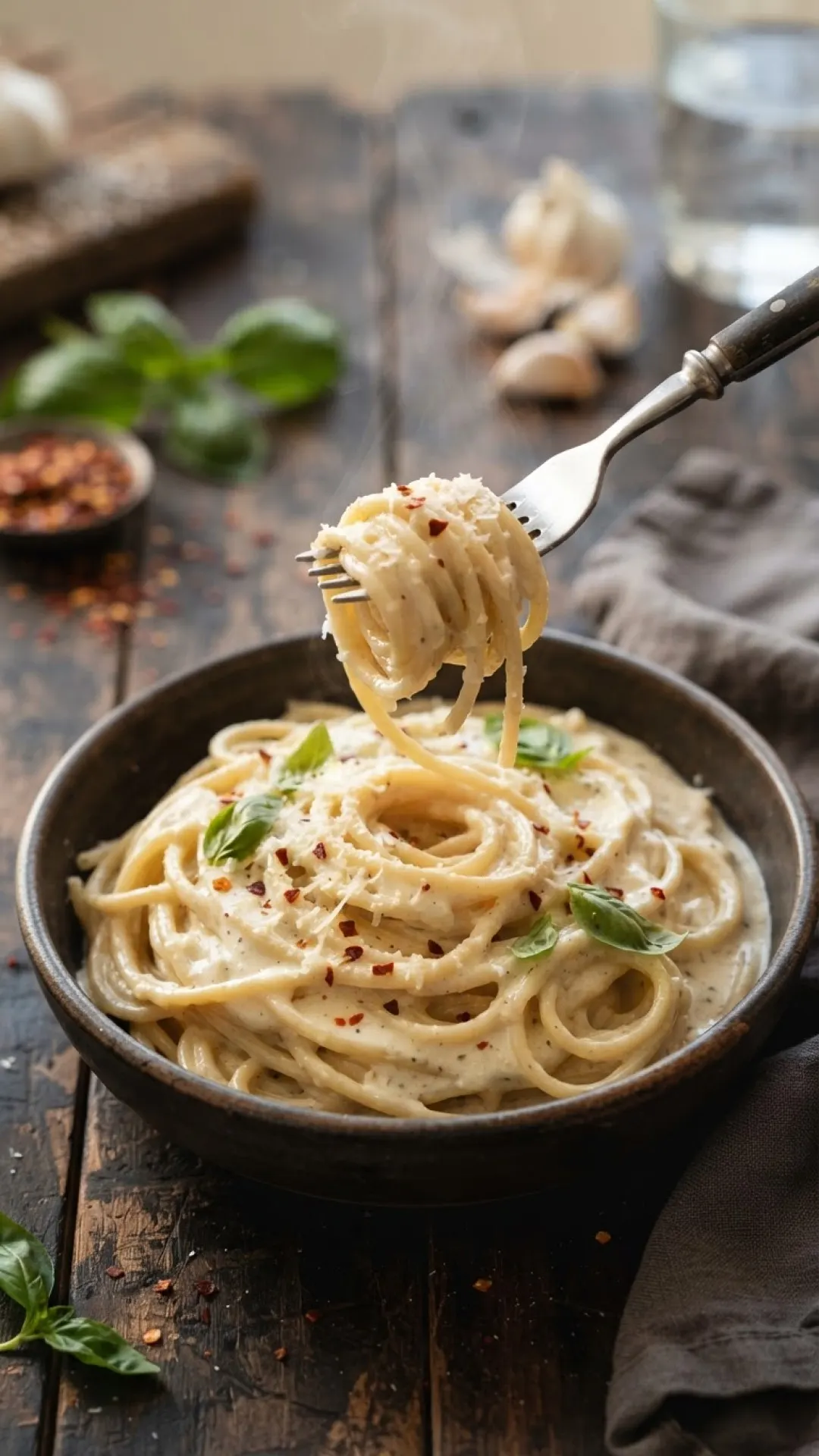 Smooth Cottage Cheese Pasta Sauce Preparation