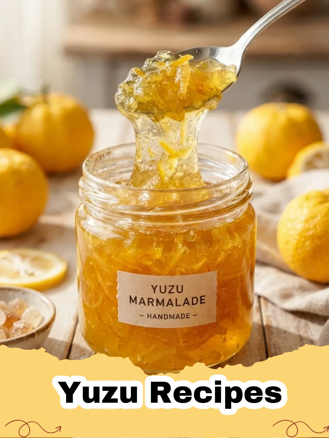 Yuzu Recipes - Sparkling Yuzu Citrus Elixir in a tall glass with yuzu slices and mint