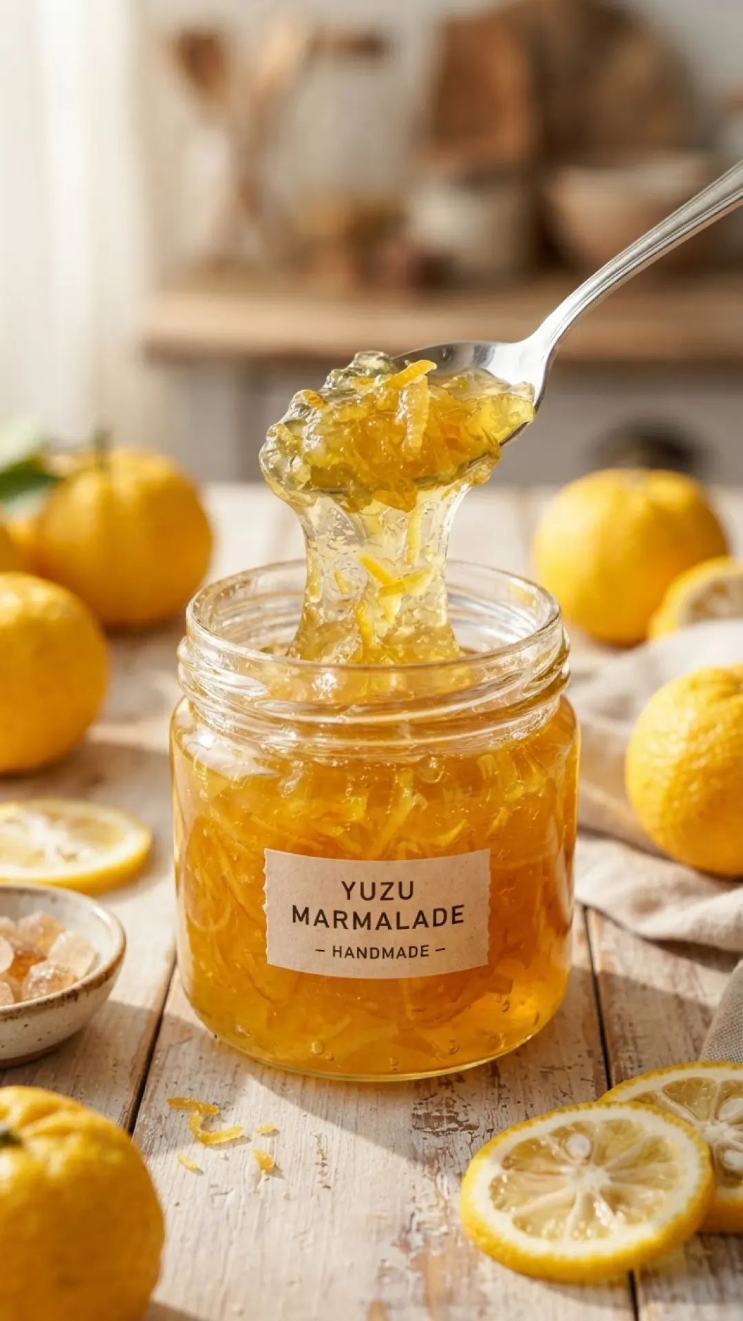 Sparkling Yuzu Citrus Elixir Preparation