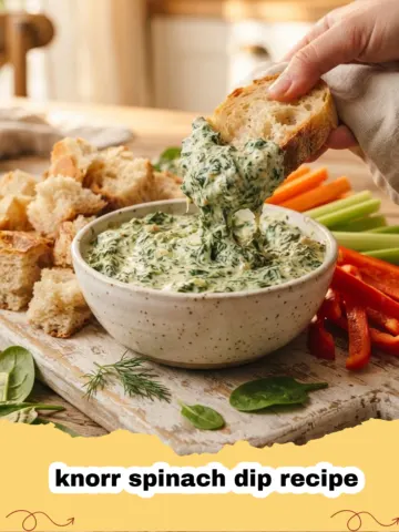 The Ultimate Classic Knorr Spinach Dip: Your Go-To Party Appetizer