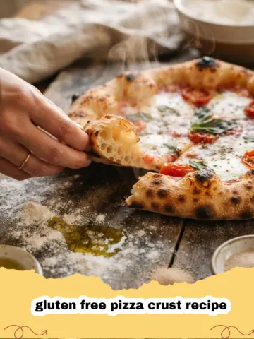 The Ultimate Chewy & Crispy Gluten-Free Pizza Crust Recipe