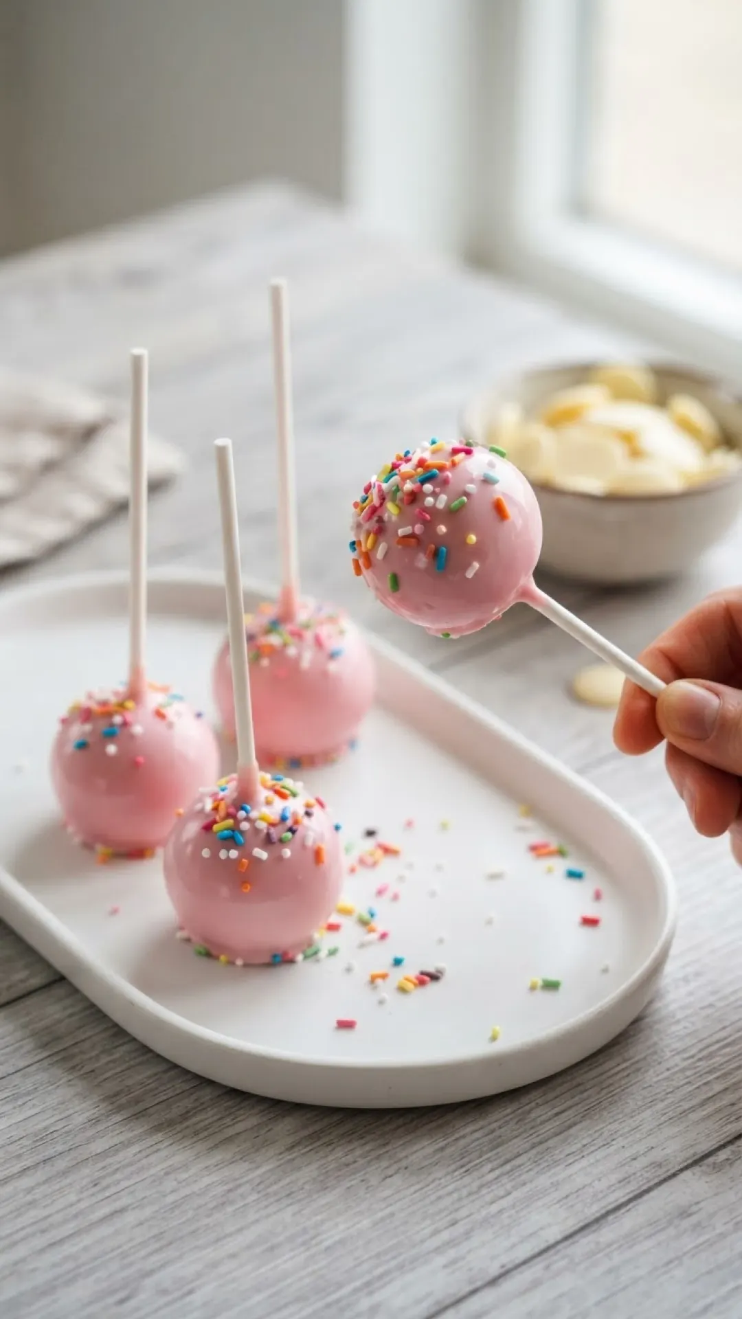 The Perfect Homemade Cake Pops Preparation