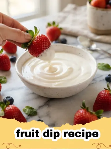 The Ultimate Creamy & Fluffy Fruit Dip Recipe for Your Next Party
