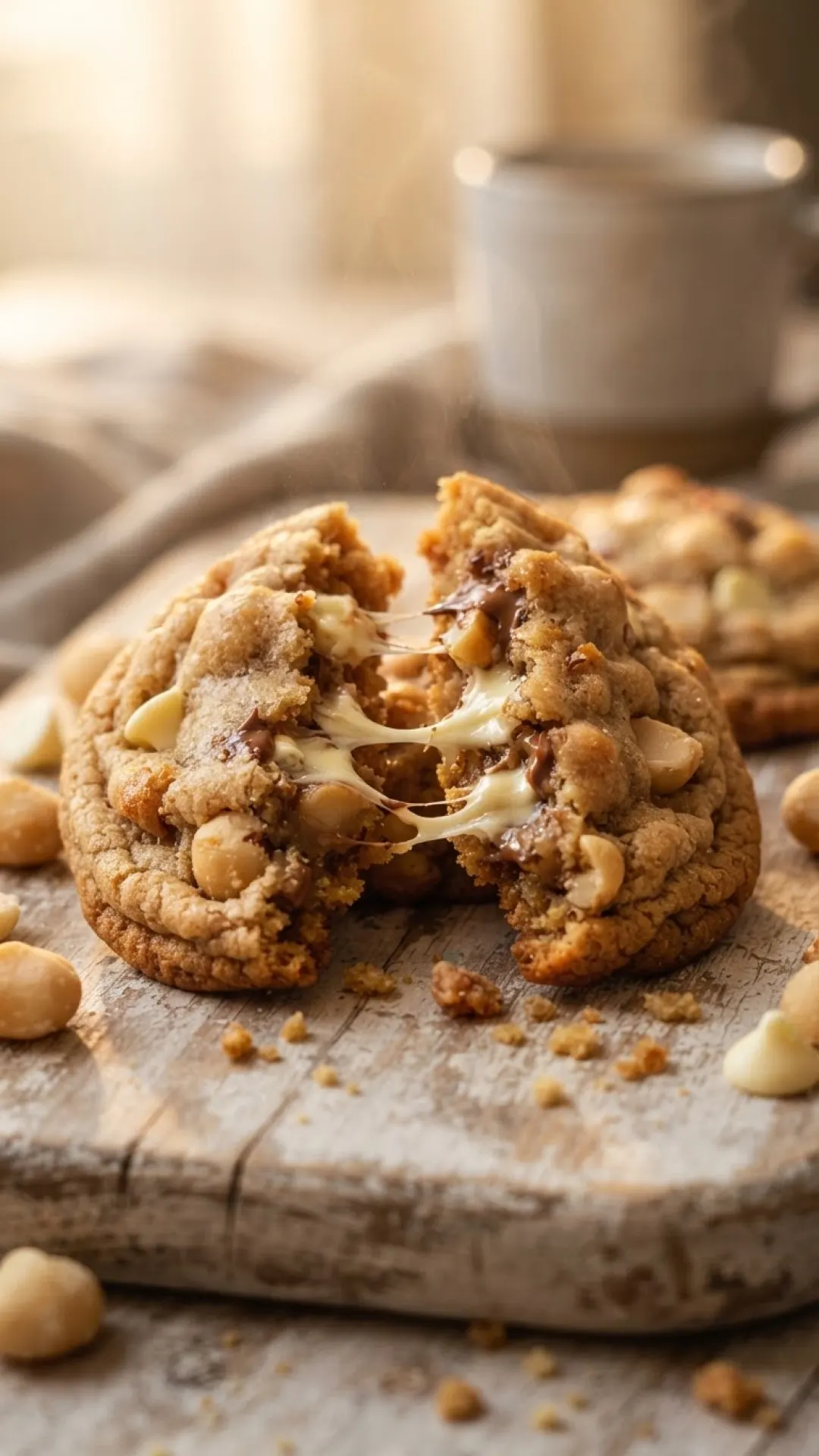 The Ultimate Chewy Macadamia Nut Cookies Preparation