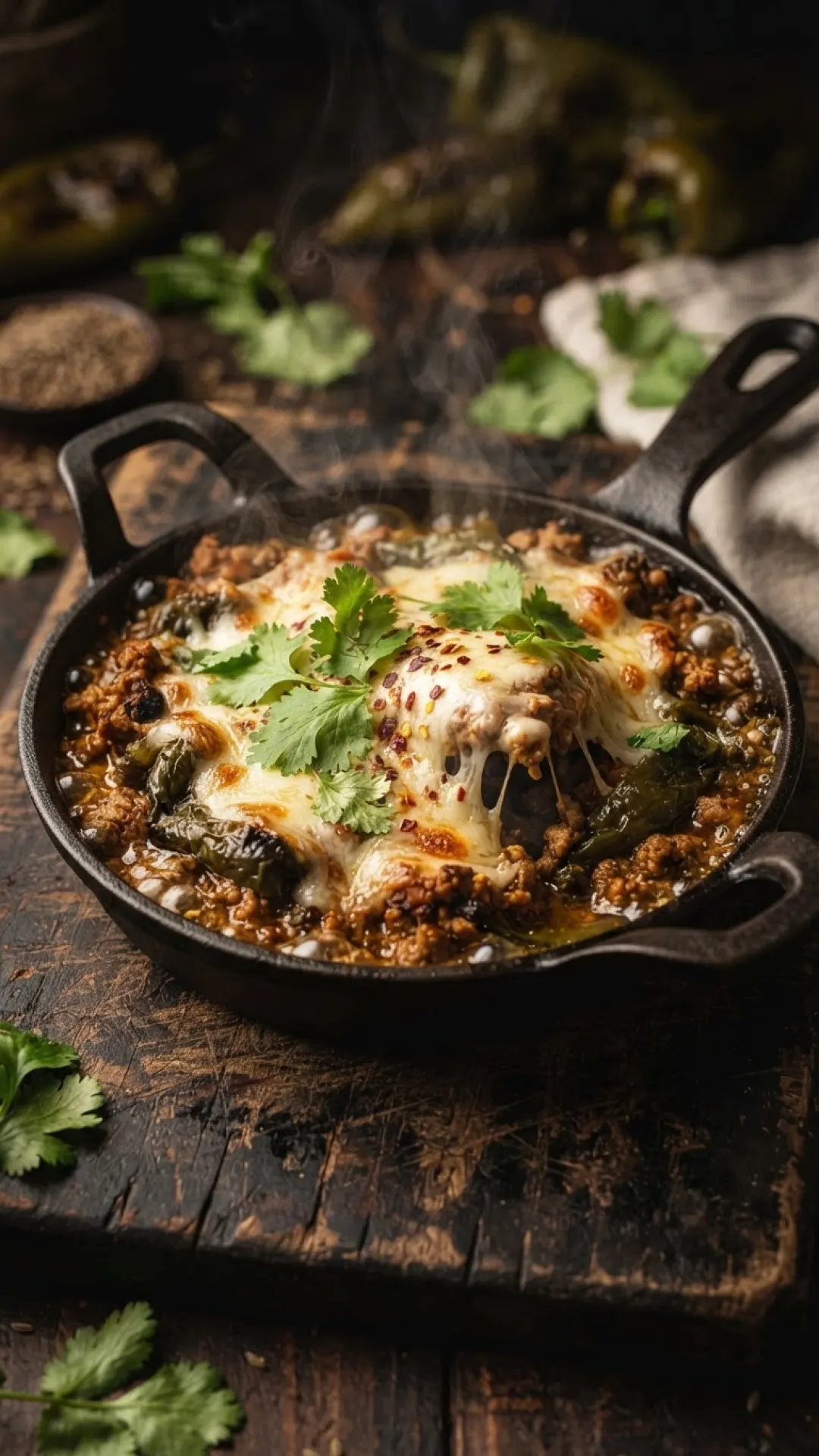 The Ultimate Creamy Hatch Chili Mac and Cheese Preparation