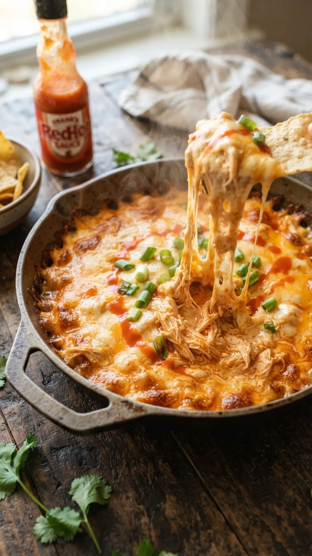 The Ultimate Easy & Cheesy Buffalo Chicken Dip Preparation