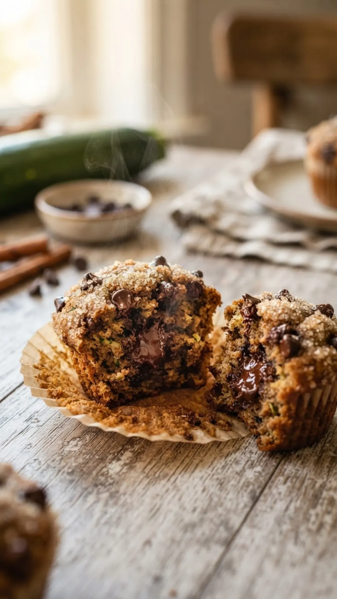 The Ultimate Fluffy Zucchini Muffins Preparation