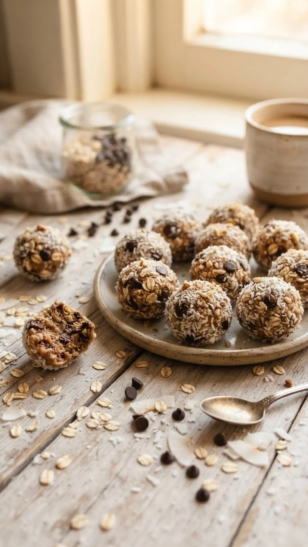 The Ultimate No-Bake Peanut Butter Chocolate Chip Protein Balls Preparation