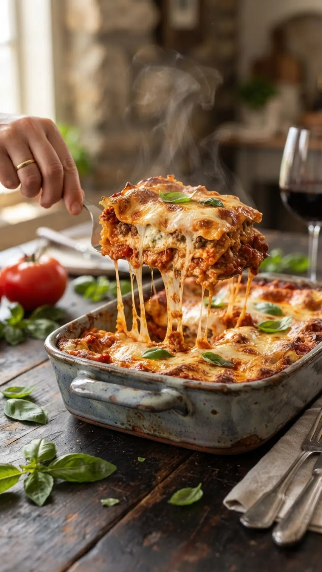 Ultimate Easy Crockpot Lasagna Preparation