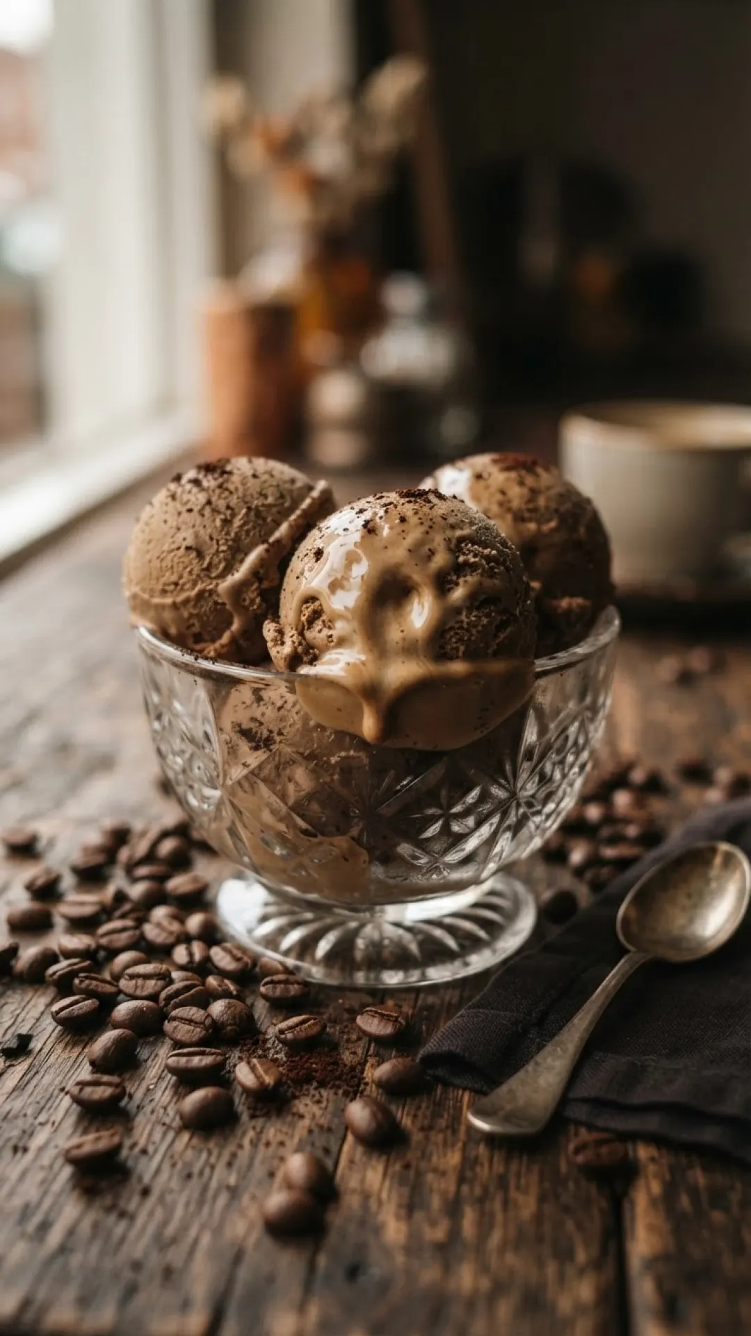 Ultimate Homemade Coffee Ice Cream Recipe Preparation