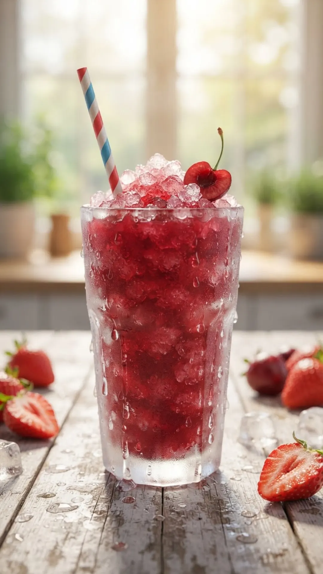 Ultimate Homemade Slushies (Classic Berry) Preparation