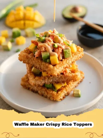 Unlock the Magic: Waffle Maker Crispy Rice Toppers for Any Occasion!