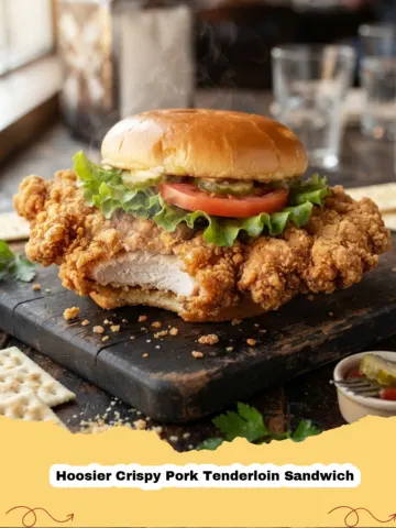 The Ultimate Hoosier Crispy Pork Tenderloin Sandwich: A Taste of Indiana Heaven