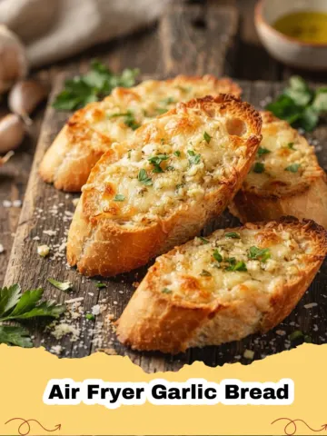 The Crispiest, Most Flavorful Air Fryer Garlic Bread You'll Ever Make