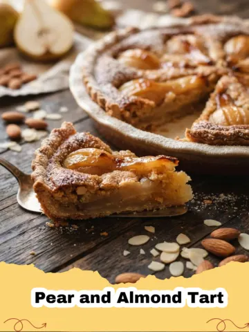 The Quintessential Pear and Almond Tart: A Taste of Home