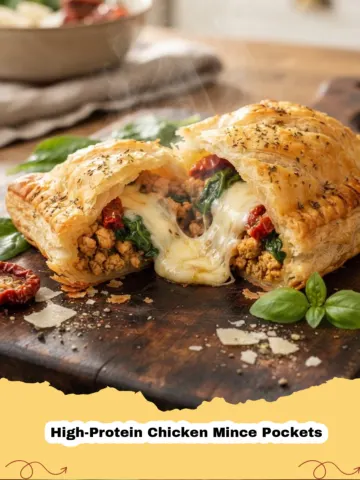 Wholesome & Speedy: Your New Favorite High-Protein Chicken Mince Pockets