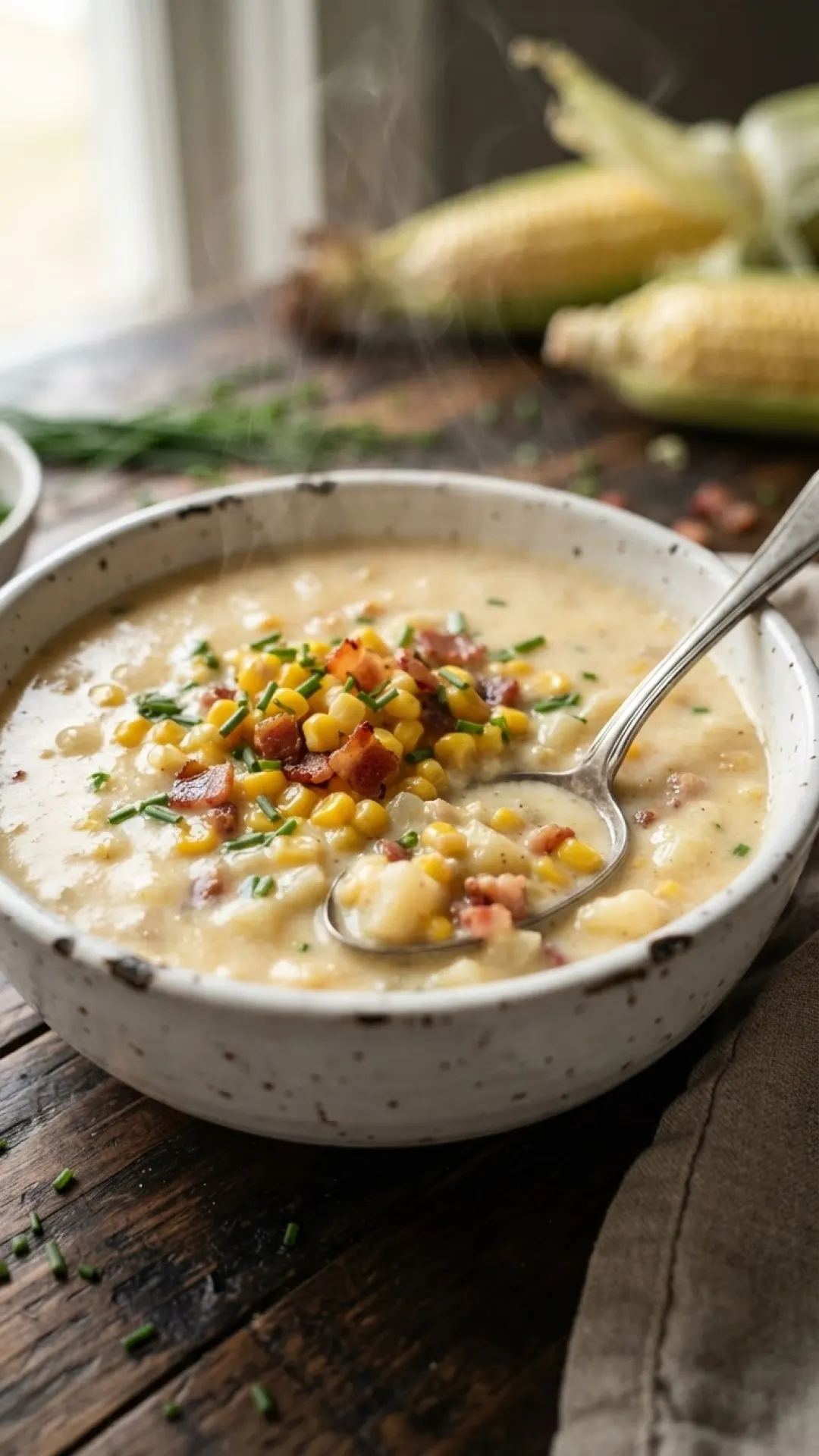 Easy Corn Chowder Recipe Preparation