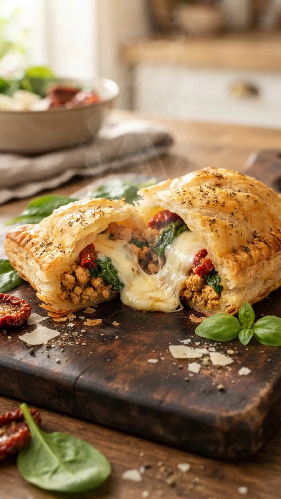 High-Protein Chicken Mince Pockets Preparation