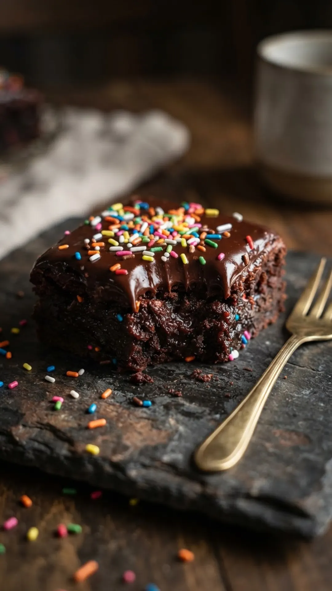 Homemade Cosmic Brownie Recipe Preparation