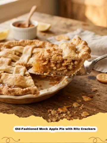 The Sweet Deception: My Grandmother's Old-Fashioned Mock Apple Pie with Ritz Crackers
