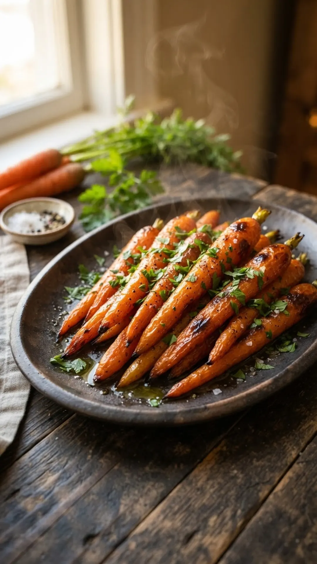 Perfectly Glazed Roasted Carrots Preparation