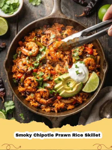 The Ultimate Weeknight Hero: Smoky Chipotle Prawn Rice Skillet